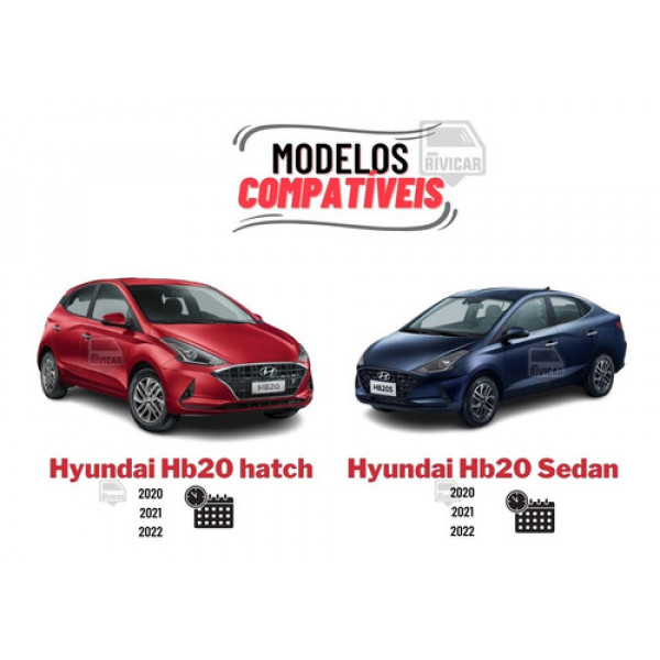 Capa Retrovisor Hyundai Hb20 2020 2021 2022 Cinza C/pisca Ld