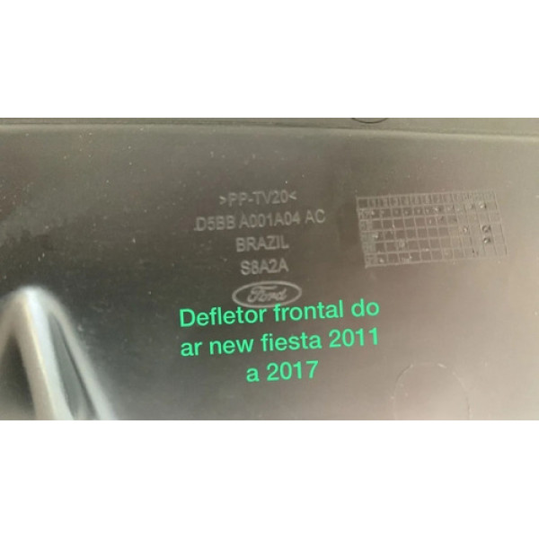 Defletor Painel Frontal Ar New Fiesta Hatch De 2013 A 2017