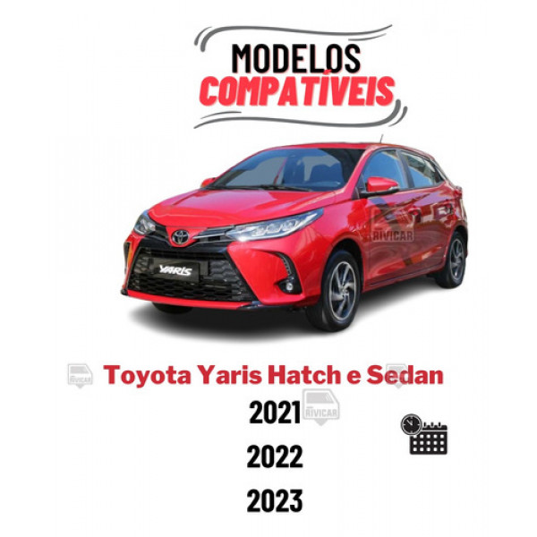 Grade Dianteira Toyota Yaris 2023 Nova Original