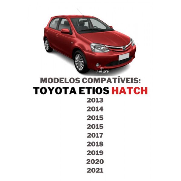 Aerófolio Toyota  Etios Hatch 13 14 15 16 17 18 19 20 21